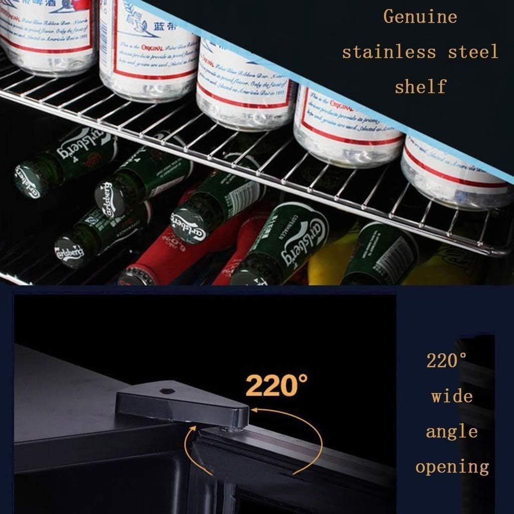 Wine Refrigerator - Freestanding Upright Bottle Storage Wine Cooler Black Refrigerator Wine Cooler Red Wine Household Ice Bar Refrigerated Freezer Small