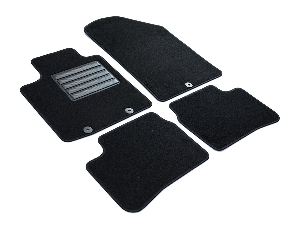 Alfombrillas velour beige para: Kia Picanto II JE hatchback (2011-2017