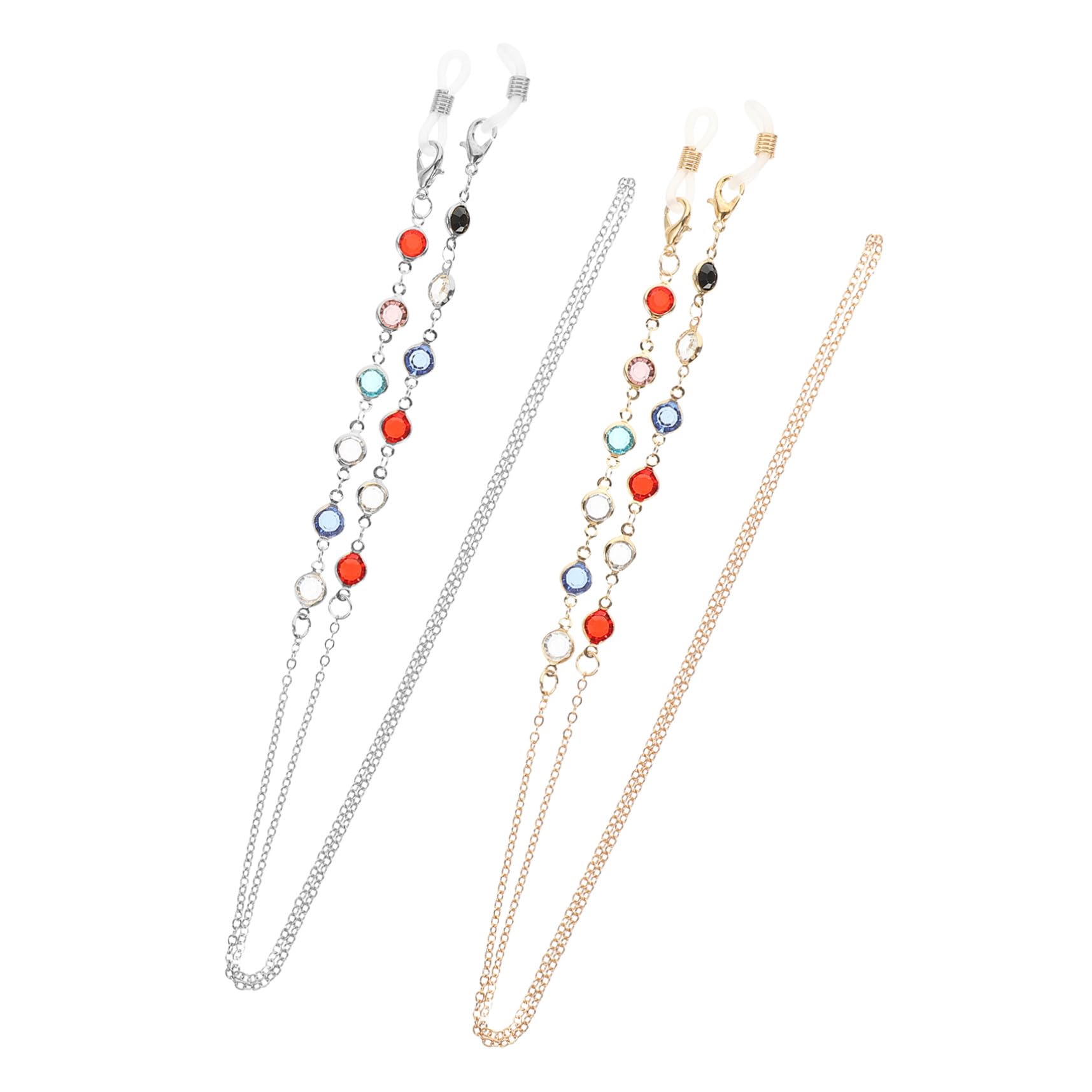 BESTYASH Cadena De Gafas Anteojos Para Mujer Gafas Ligeras Accesorios Estuche De Anteojos Gafas De Sol Ojo De Gato Para Mujer Caso Para Las Mujeres Ligero Lentes Moda Metal