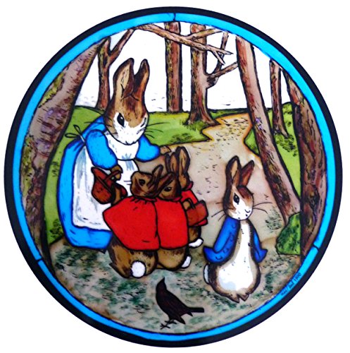 Vitrail statique Beatrix Potter occulter vis-à-vis sans perdre lumière - 2
