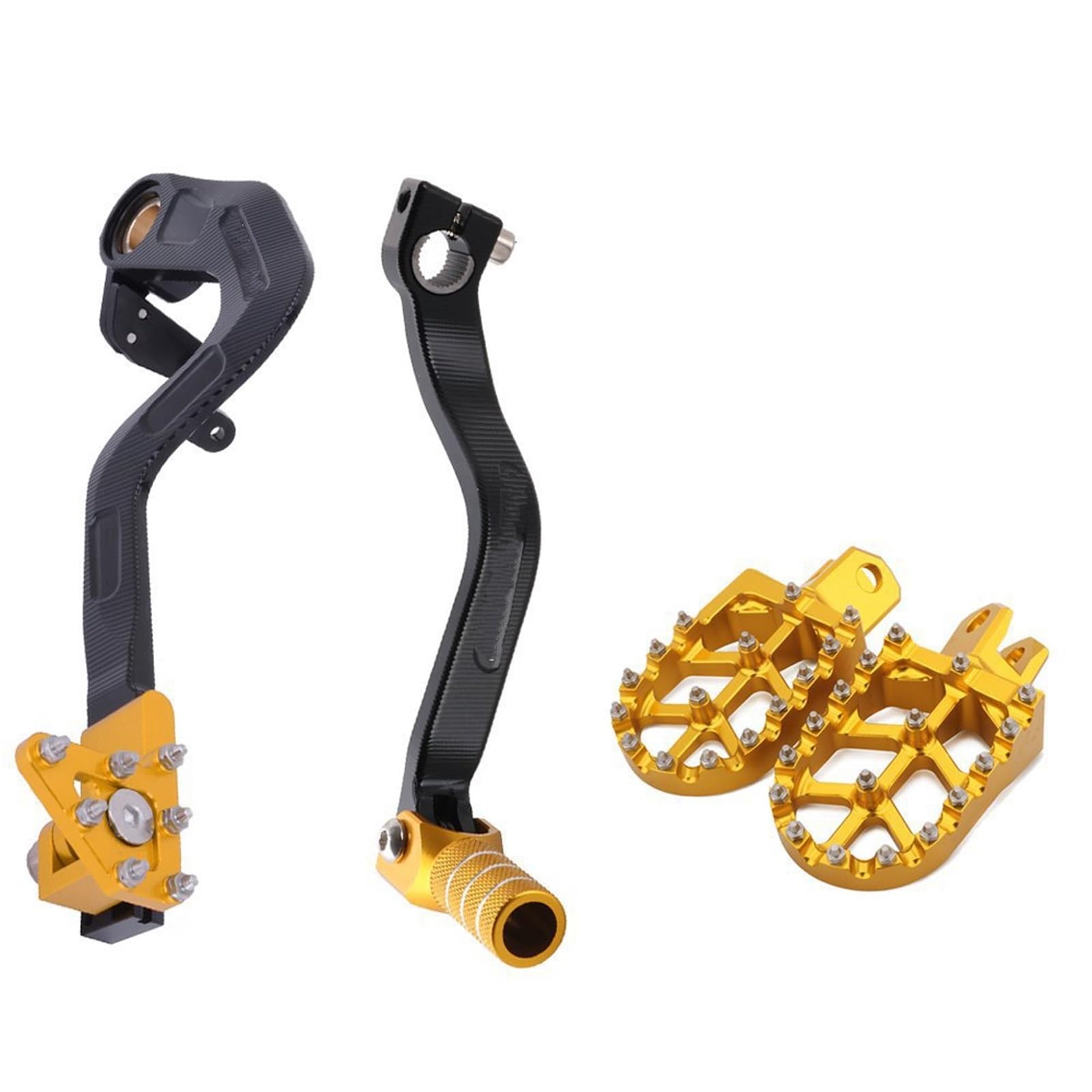 EMYMPUKSCK Motorcycle CNC Gear Shift Lever Foot Brake Lever Pedal for S&uzuki DRZ400S DRZ400SM DRZ400E DRZ 400S 400SM 400E 400 E S SM
