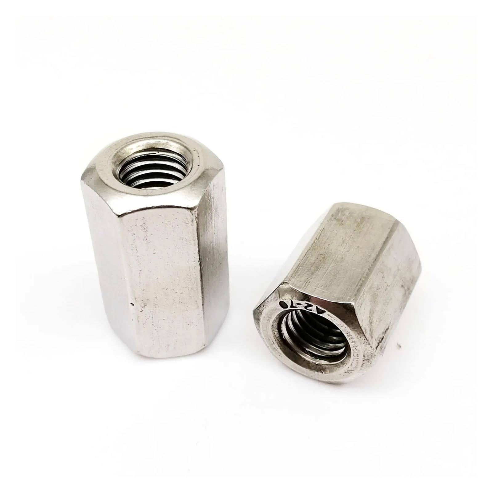 M3 M4 M5 M6 M8 M10 M12 304 In Acciaio Inox Esagonale Esagonale Estendere Connettore Manicotto Giunto Tubolare di Accoppiamento Dado(10pcs M4,15mm)