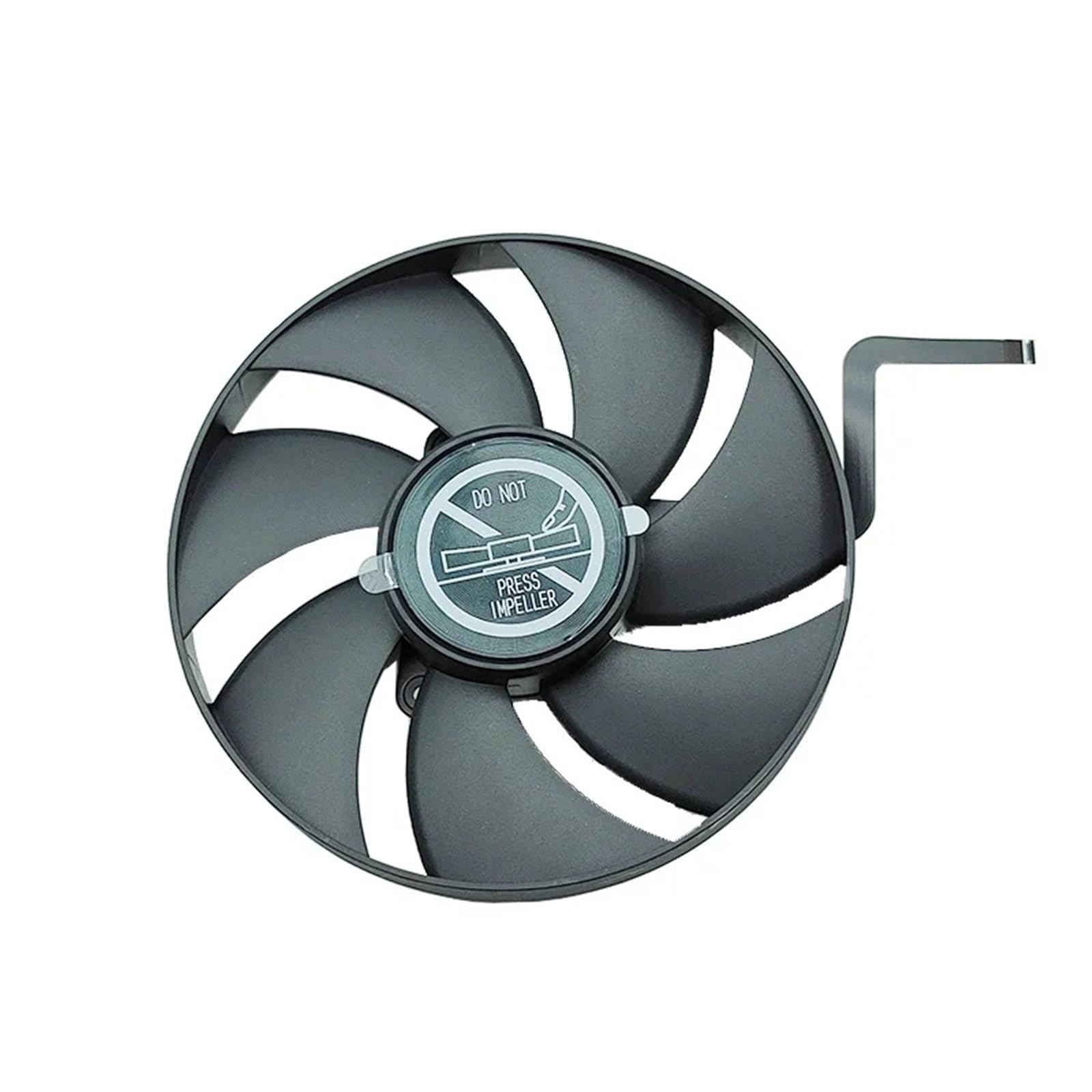 Wentylator bezszczotkowy DC 12 V 0,45 A cichy do karty graficznej średnica zewnętrzna 92 mm, regulowana prędkość 1 szt. (model C)