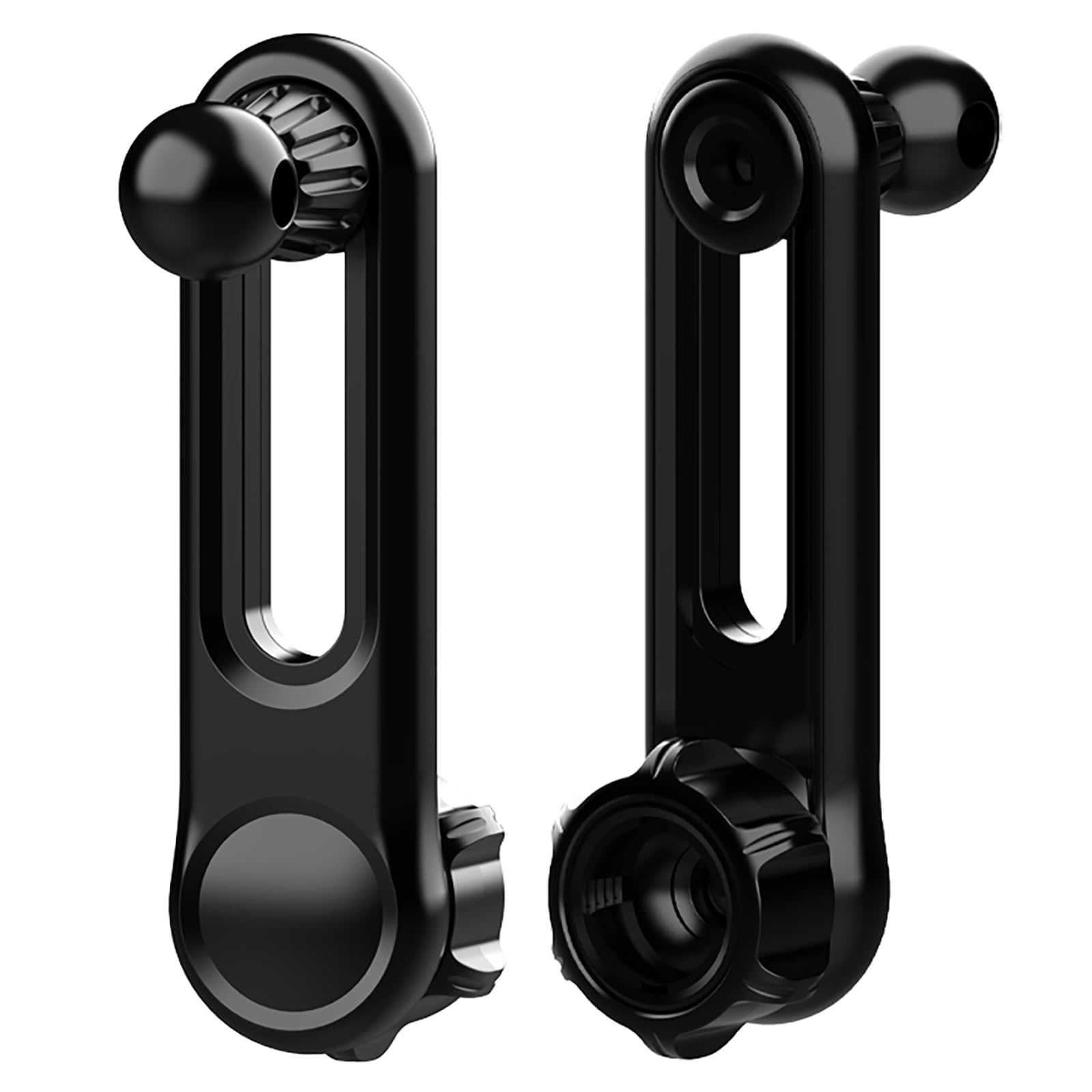 2 Pack Car Magnetic Phone Holder, Extension Arm Adapter with 17mm Ball Head Joint Socket, for MagSafe Car Mount Charger, Magnetic Car Mount Phone Stand