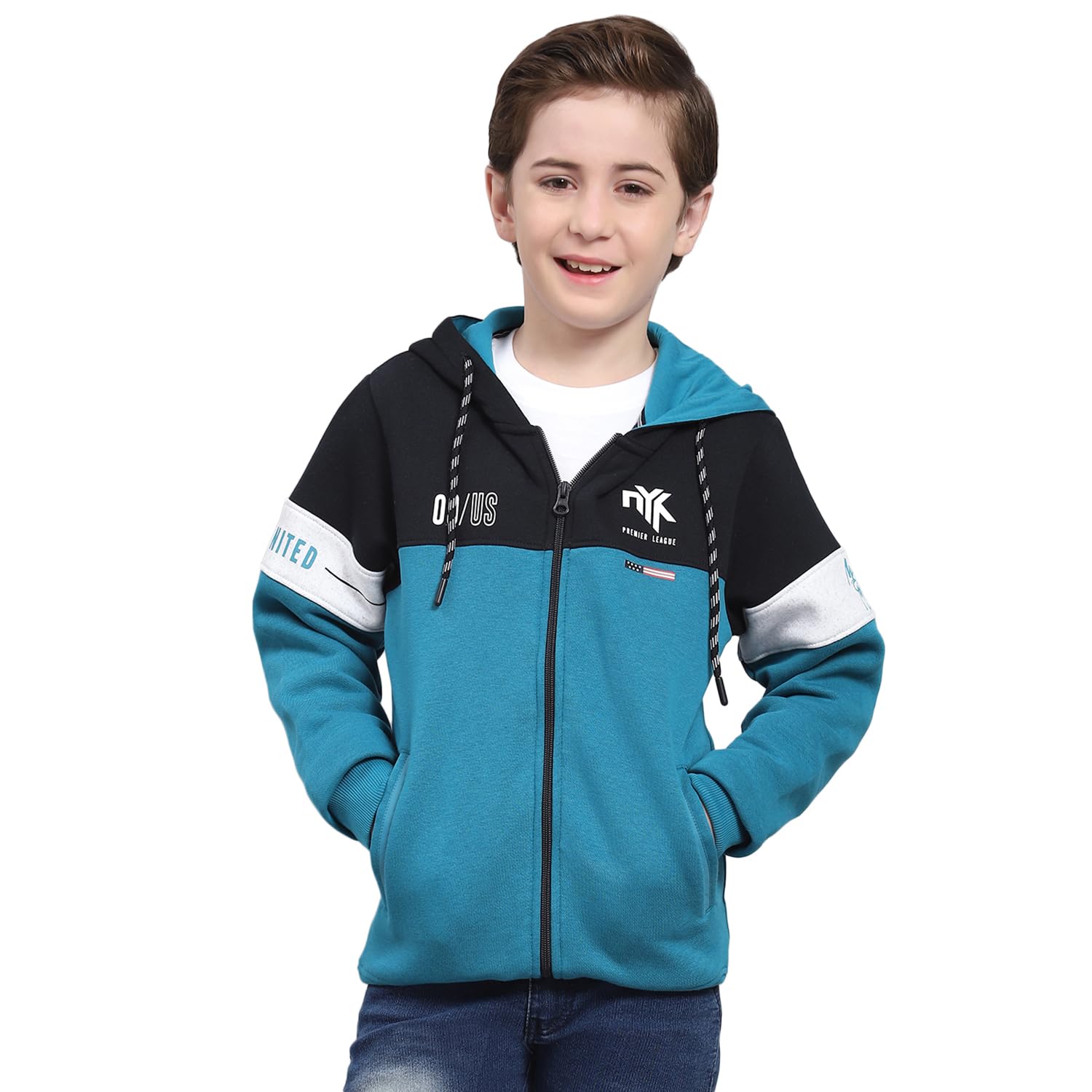 monte carlo Boys Printed Hooded Neck Full Sleeve Casual Sweatshirt (523063428)-picture-18