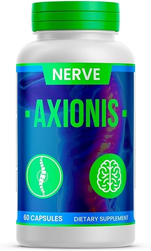 Paquete de 1 cápsulas Nerve Axionis, píldoras oficiales de suplemento NerveAxionis para apoyar la salud diaria, reseñas de axionis nerviosos prémium
