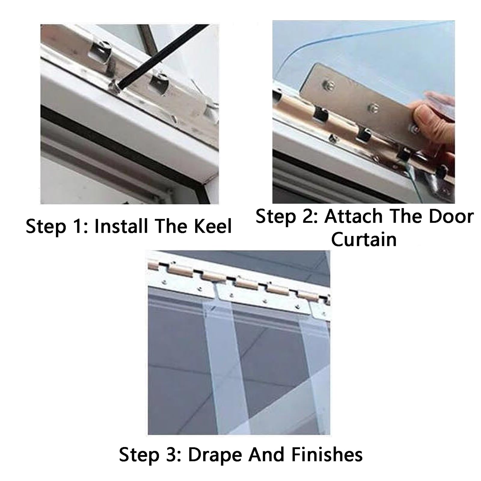Rideau De Porte en Plastique,Isolant Rideau De Porte Lanieres,Rideau De Porte à LanièRes en PVC,Lamelle Industriel Rideau à Latte,Rideau à LanièRes en Plastique Transparent