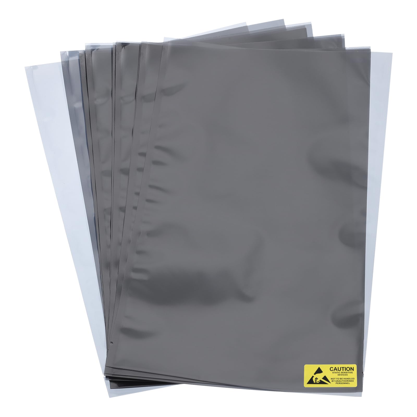 MECCANIXITY 20Pcs Anti Static Bags ESD Shielding Bag Flat Open Top Anti Static Bag for Electronic Devices 11x14.6 Inch(280x370mm)