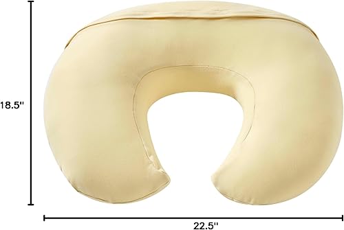 Miniatura 8 de Almohada de lactancia, almohada de lactancia materna de talla grande, soporte original para bebés, niños y niñas, esenciales para la lactancia