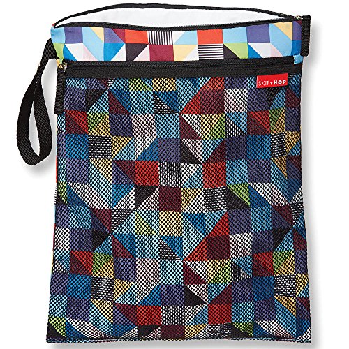 Skip Hop Grab & Go Wet/Dry Prism Bag, Multi