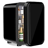 YASHE Mini frigo da 6 litri/8 lattine 220-240 V AC/DC, refrigeratore termoelettrico portatile