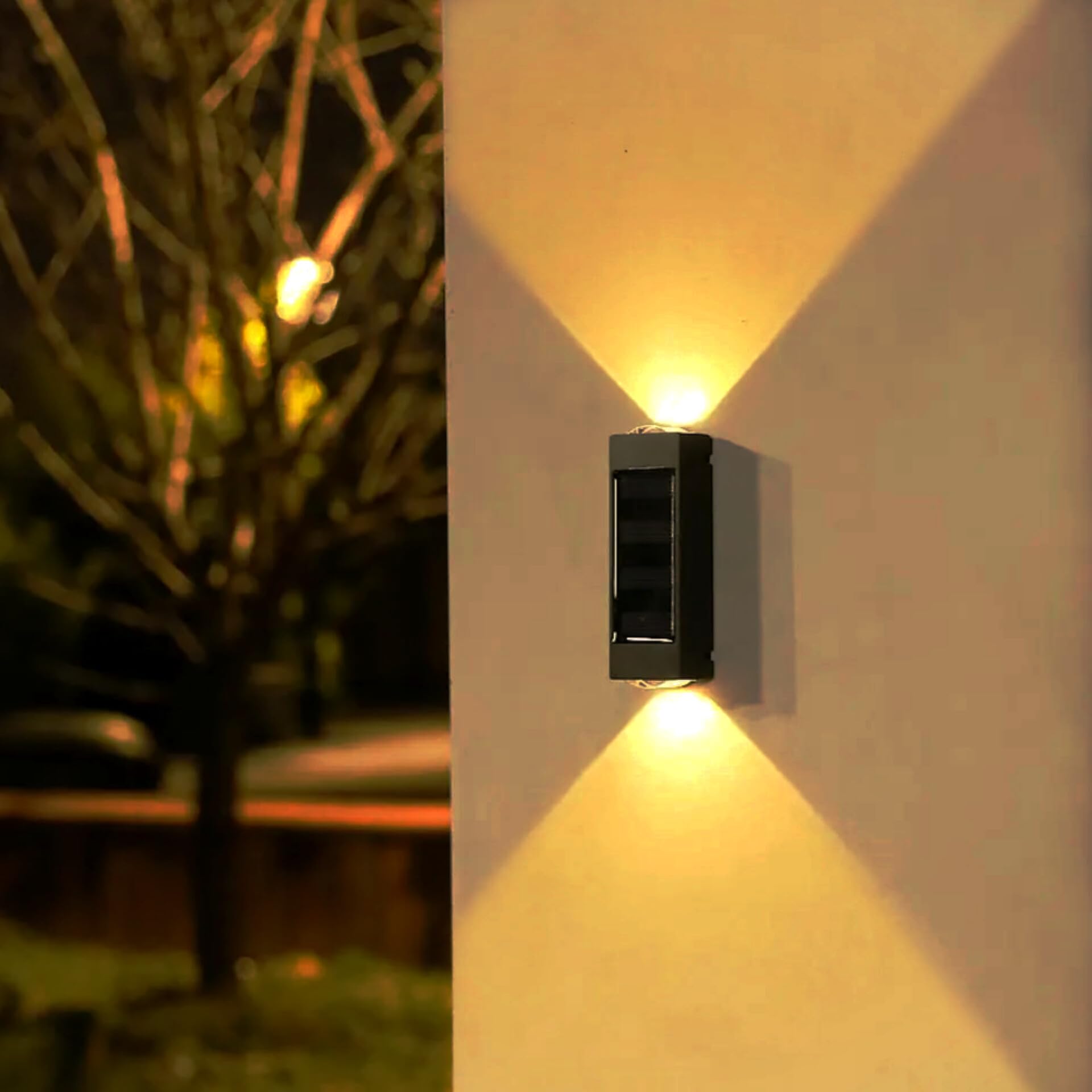 CARTER ENERGY Solar Long Lamp for Wall | Solar Up Down Light Outdoor | Waterproof LED Solar Garden Porch Lights | Exterior Fixture Light | Garden Decoration Items | Solar Powered Wall Light | Pack-2 (B0CTFBVPKH) Amazon Price History, Amazon Price Tracker