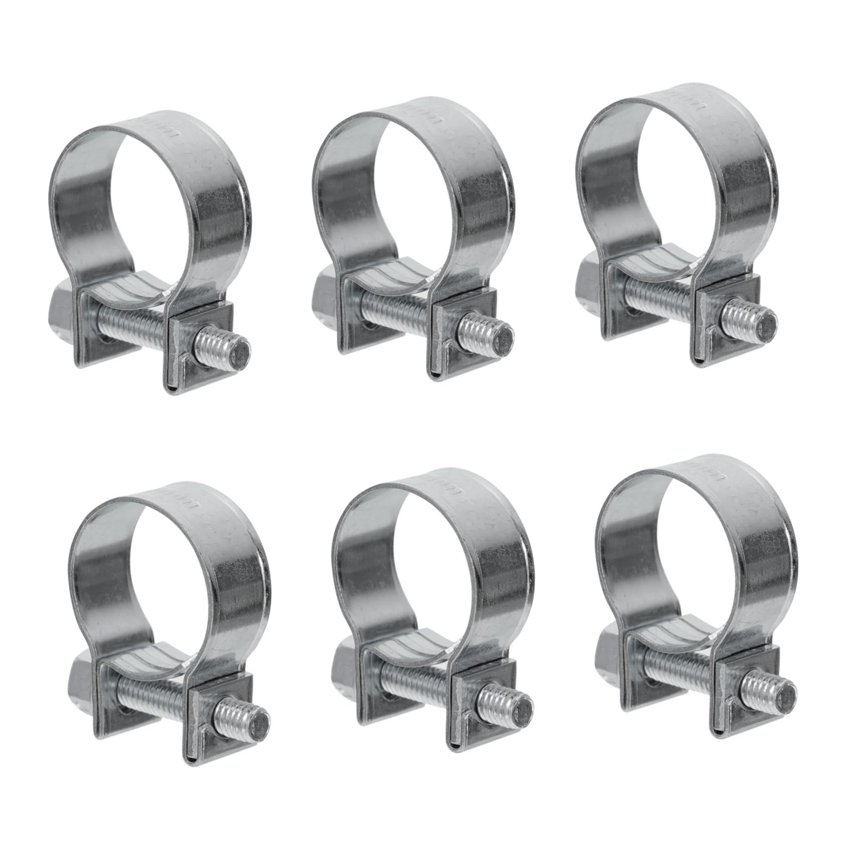 SHINEOFI 60pièces Colliers De Serrage Pour Tuyaux De Gaz Colliers De Serrage Pour Tubes De Gaz Robuste Et Antirouille