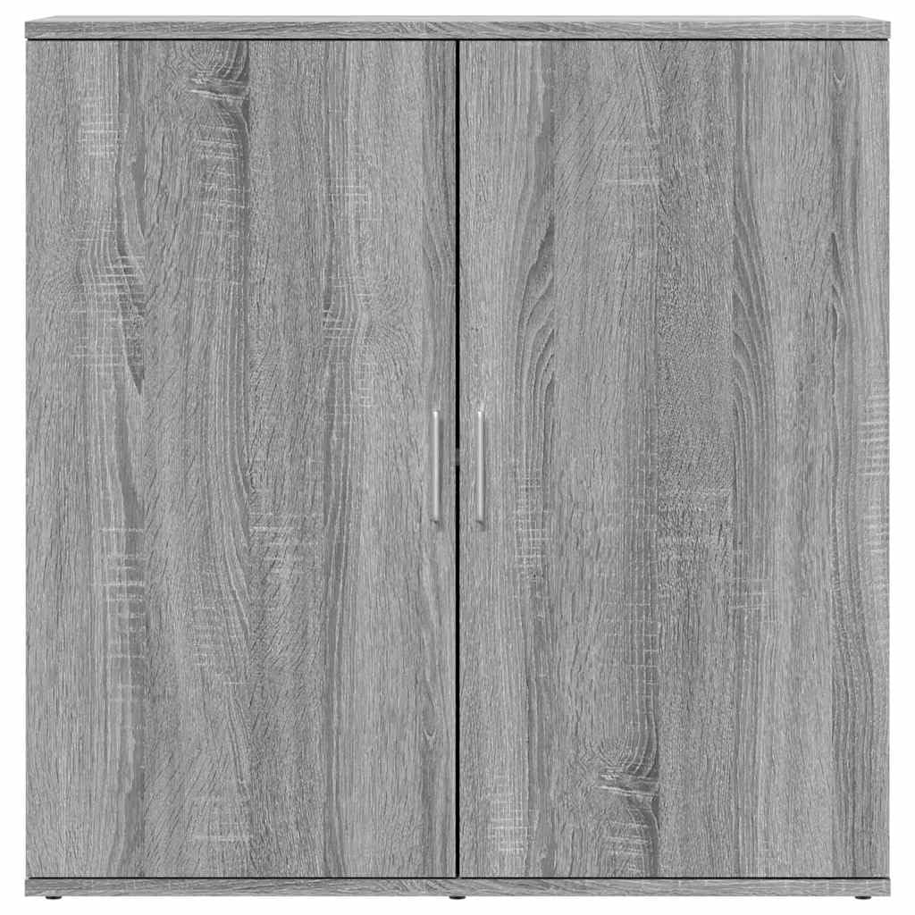 vidaXL Aparador de Madera de ingeniería Gris Sonoma 79x38x80 cm