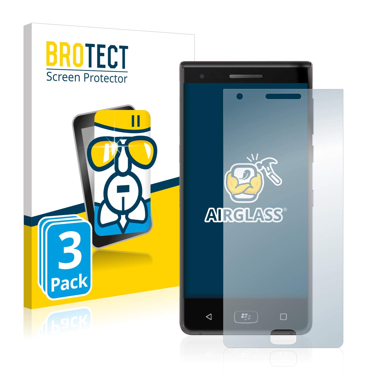 Pellicola Protettiva Vetro per BlackBerry Motion 2017 Protezione