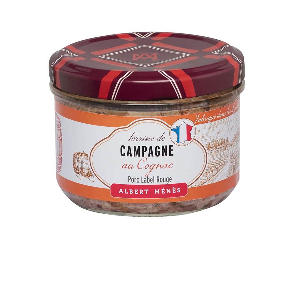 Albert Ménès - Les Salaisons - Paté de Campagne au Cognac 180 g