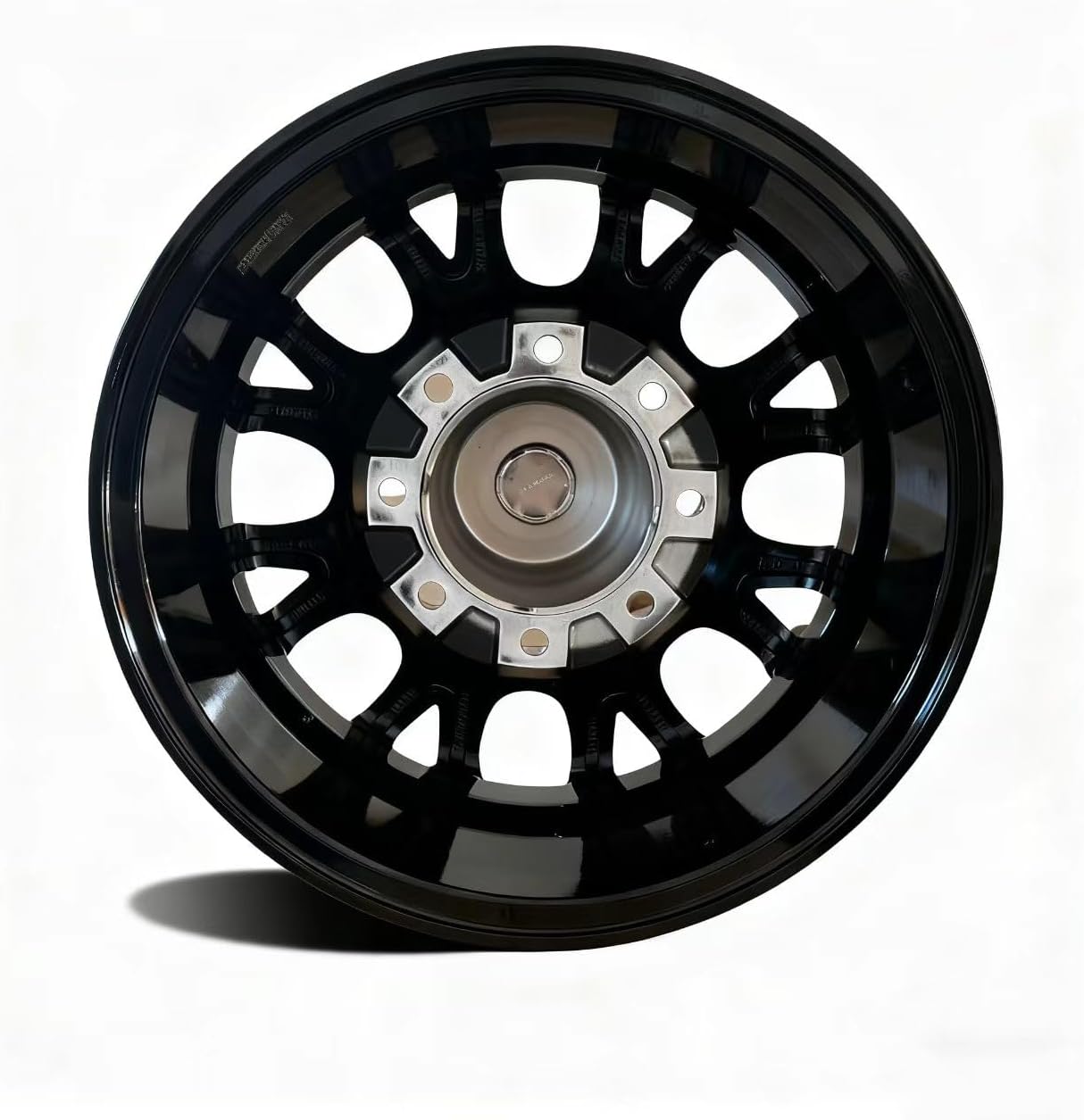 1pack 16 Inch Aluminum Trailer Wheel Hub 8 Lug On6.5-4080 lbs Load ，For Boat Trailer Camper Trailer