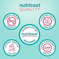 Vista 3 de Nutricost Biotina para mujer 10,000mcg 120 cápsulas - con folato y colágeno, sin gluten y sin OMG
