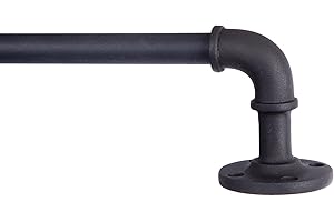 Kenney Adler Industrial Wrap Around Curtain Rod