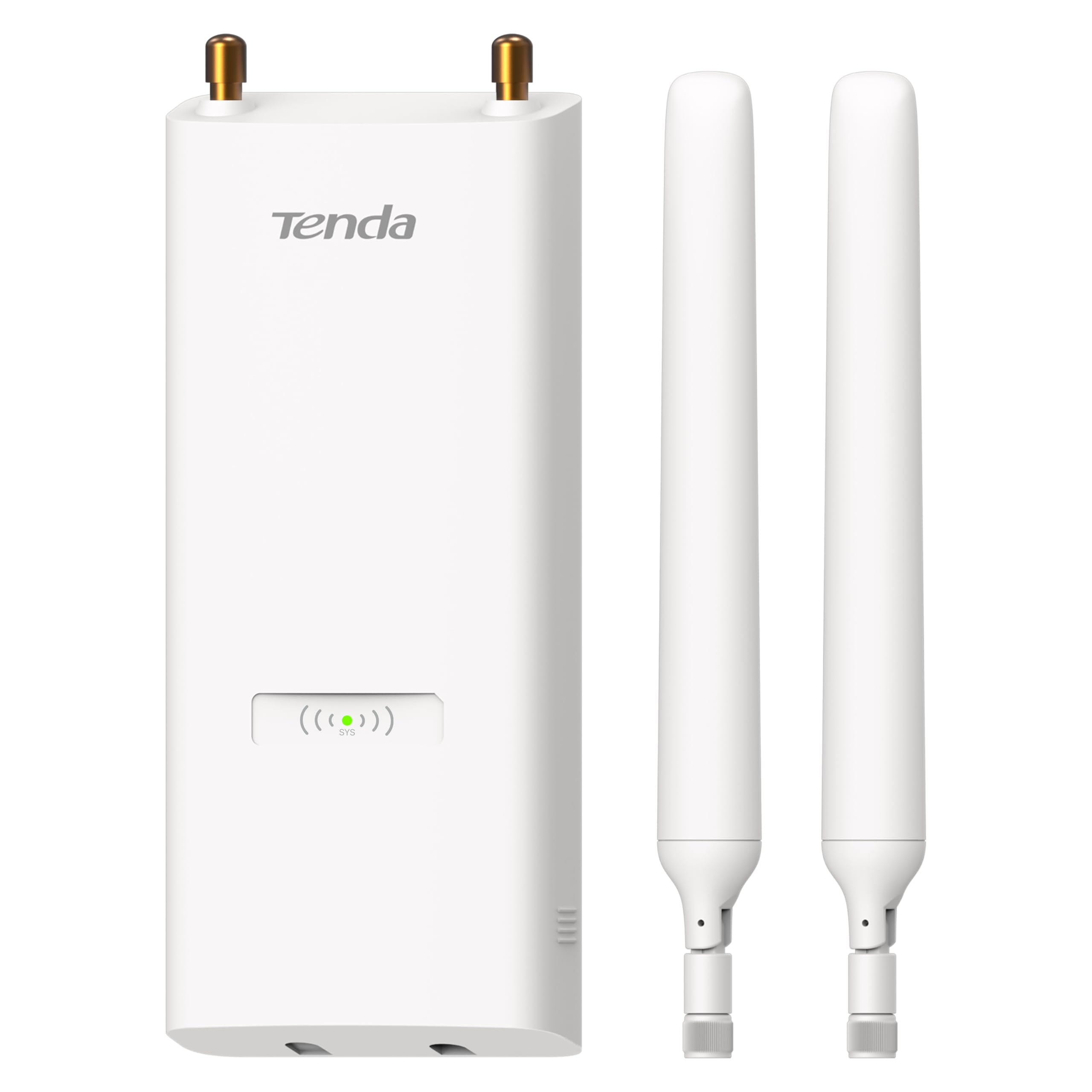 Tenda AX3000 Outdoor WiFi 6 Access Point Double Bande (1 Port Gigabit, WPA3, VLAN, Gestion Locale Et Cloud, Roaming Transparent, PoE+ 802.3at / PoE Passif) (OAP3000)
