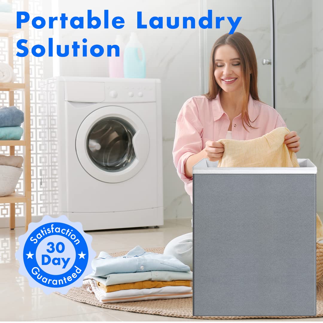 Buy Laundry Basket Laundry Hamper With Lid, Clothes Hampers for Laundry