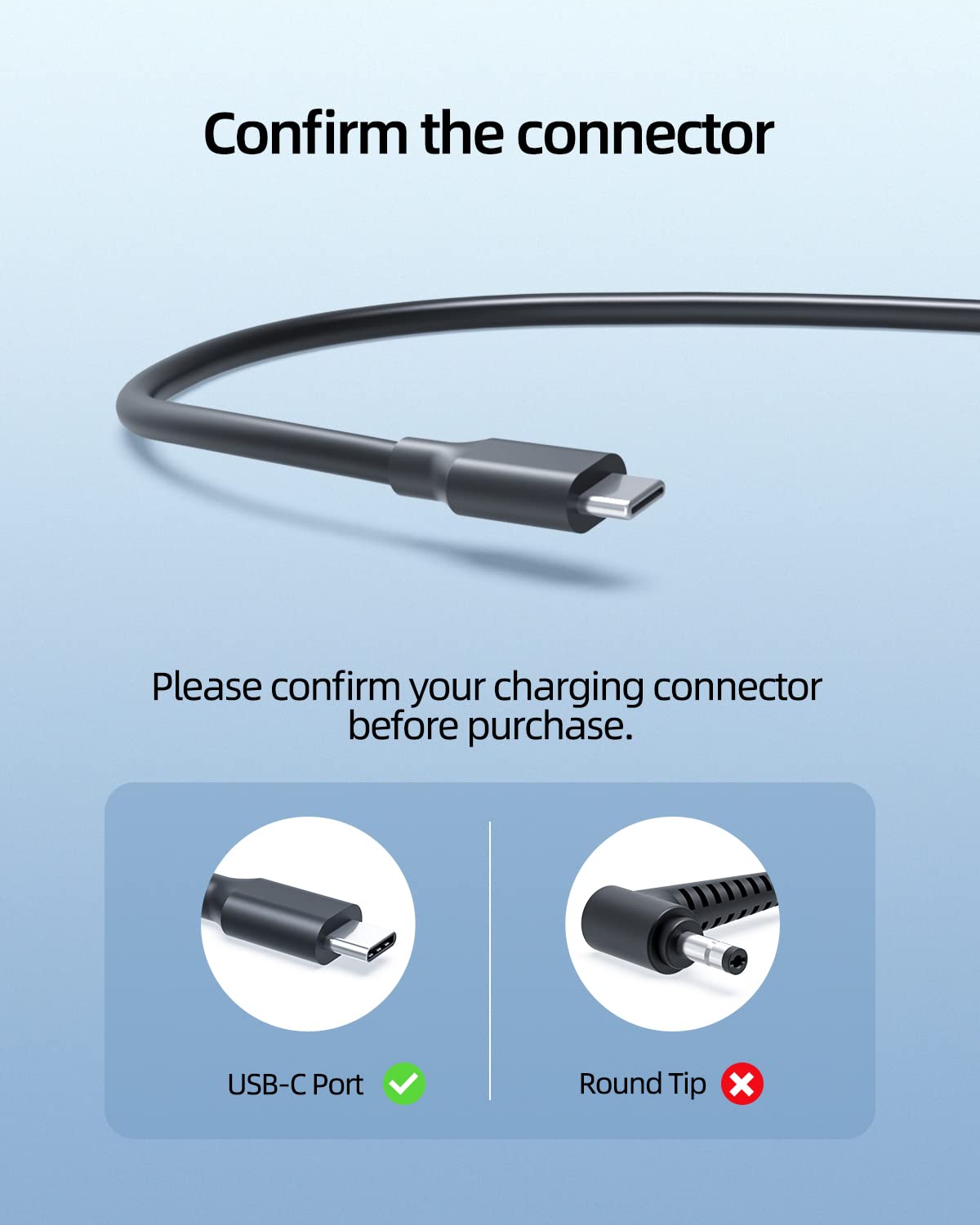Amazon.com: 45W USB-C Charger Compatible with Lenovo IdeaPad