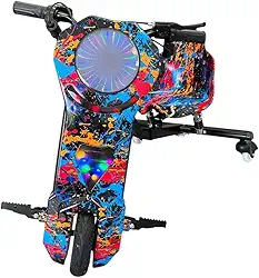 Triciclo Elétrico Drift Hoverboard 350w Luzes Led