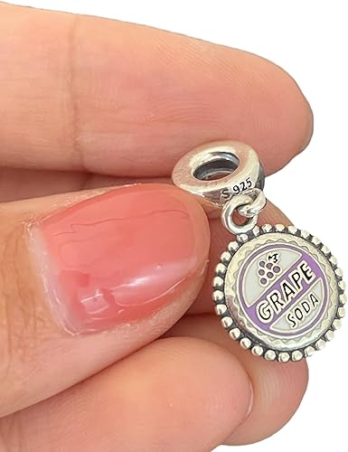 Miniatura 2 de Love Hope - Cinta con corazón rosa y morado exclusivo para pulseras o collares para mujeres, plata de ley 925, regalo para cumpleaños, Navidad, apto