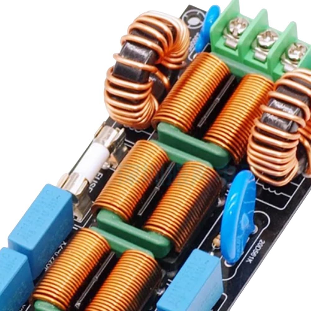 Filtre Audio à Quatre Niveaux Alimentation AC 220 V 110 V Mode Différentiel Mode Commun Règles de Sécurité EMC FCC 16A