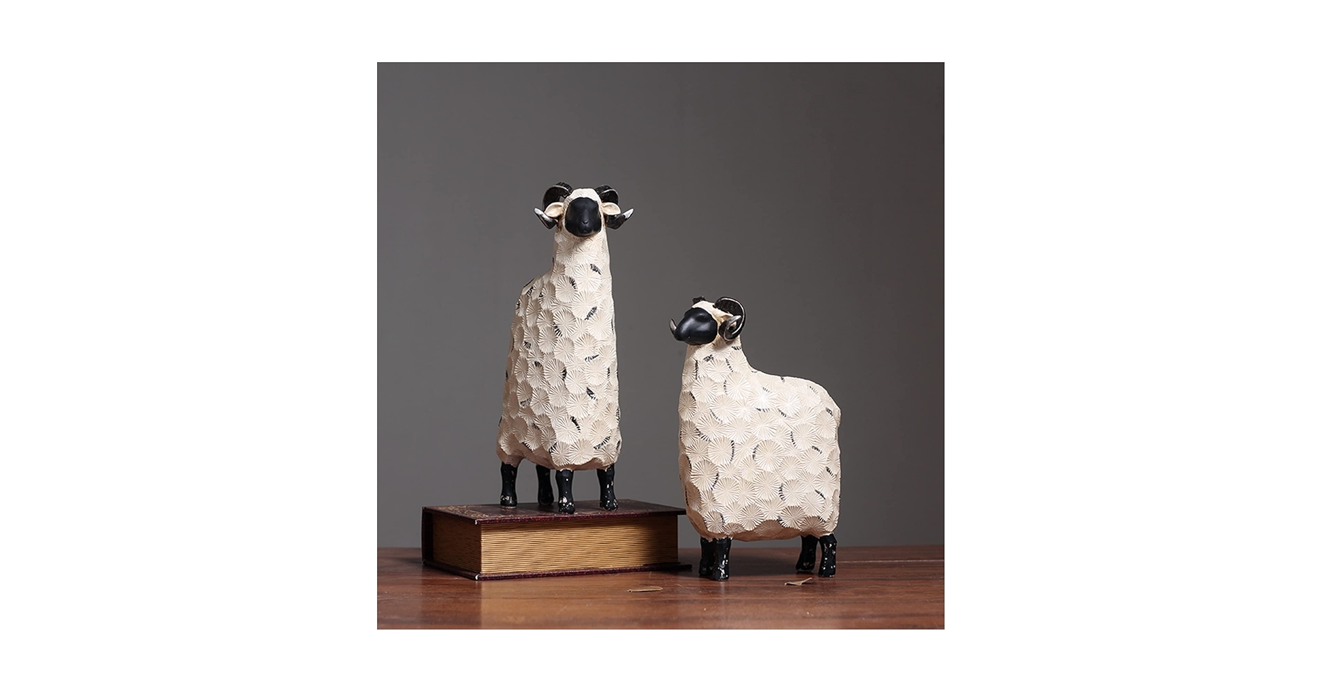 Hitominmin　羊の置き物 S・M 2点セット 楽天市場】羊 置物（高さ（cm）高さ：20 ～ 29.9cm）（置物