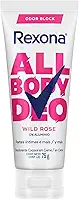 Rexona All Body, Desodorante Corporal em Creme, Para o Corpo Todo, Wild Rose 75g