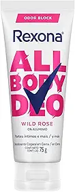 Rexona All Body, Desodorante Corporal em Creme, Para o Corpo Todo, Wild Rose 75g