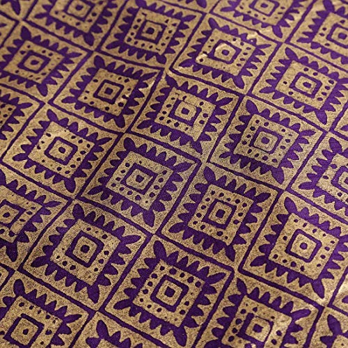 Coussin soie multicolore Risecollection Le Bloqué pour déco canapé salon et lit - 4