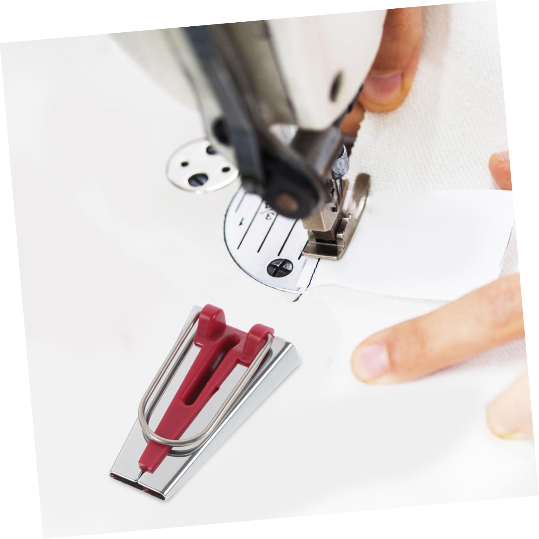 HOMSFOU Kit Set per Bordatura Tessuti, Multiuso, Cucito e Trapuntatura