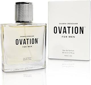 Ovation for Men by Shawn Crenshaw Alluring, Attention Grabbing Signature Fragrance Eau de Parfum 50ml (1.7 fl. oz.)