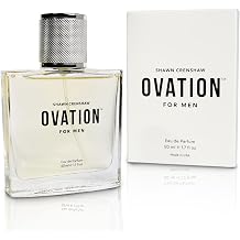 Ovation for Men by Shawn Crenshaw Alluring, Attention Grabbing Signature Fragrance Eau de Parfum 50ml 1.7 fl. oz.