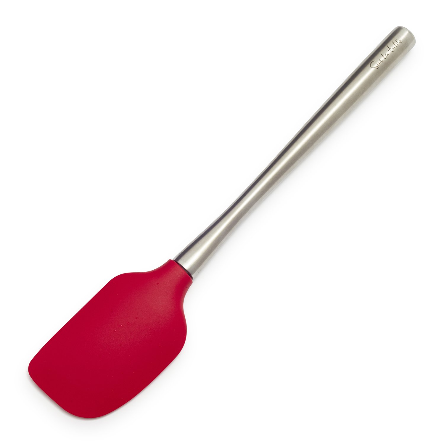 Sur La TableFlex-Core Silicone Spatula with Stainless Steel Handle, Red