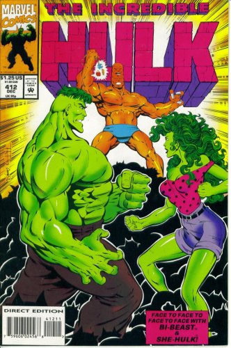 The Incredible Hulk #412 : Guest Starring She-Hulk in