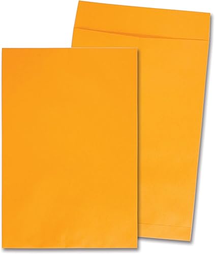 Miniatura 4 de Quality Park Sobres de estraza jumbo, 12-12 x 18-12, sobres de catálogo sin engomar para almacenar y organizar, papel kraft de 28 libras, 25 por