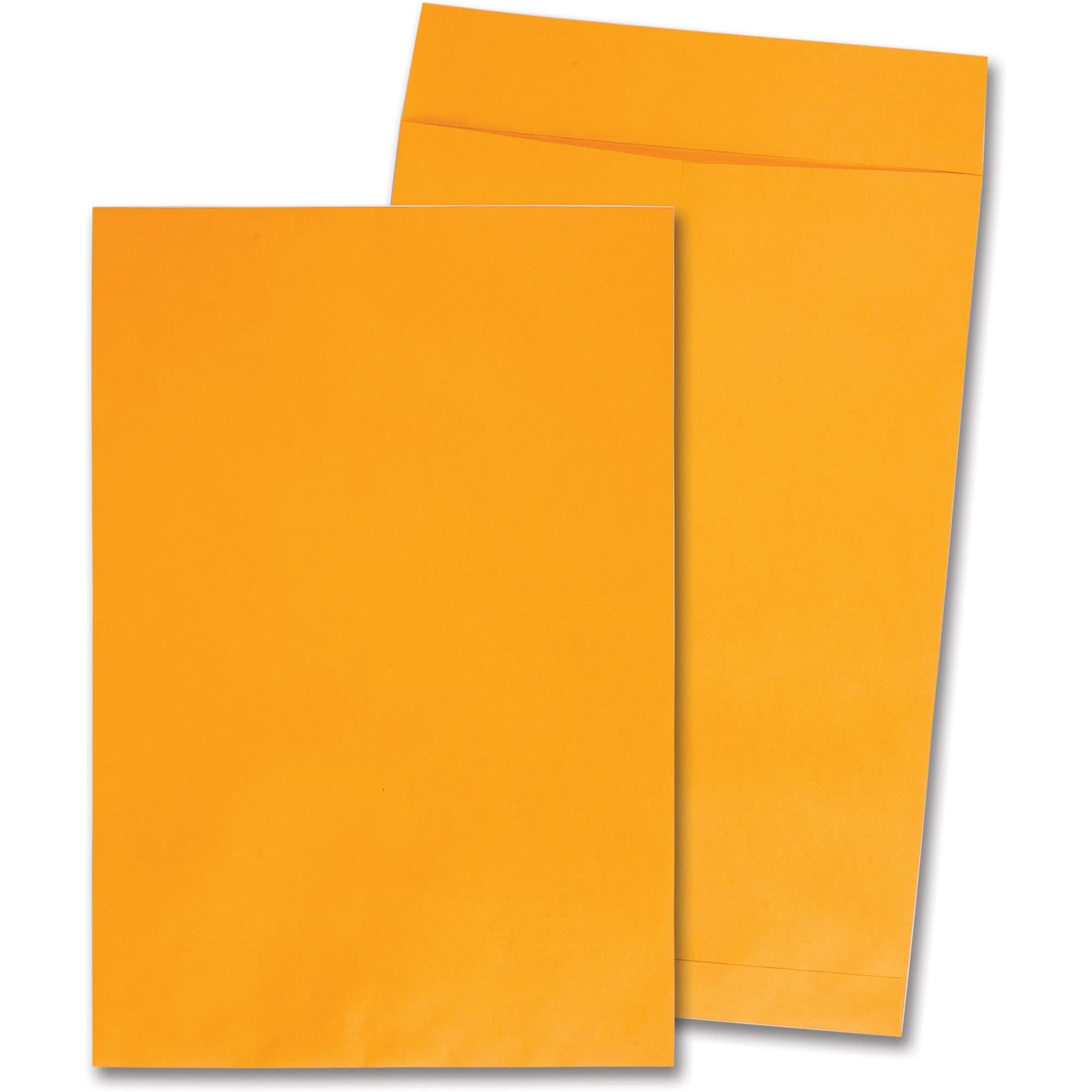 Qualité Park 42353 Qualité Park Jumbo Taille enveloppes kraft, 12–1/2 x 18–1/2, kraft brun, 25/Box