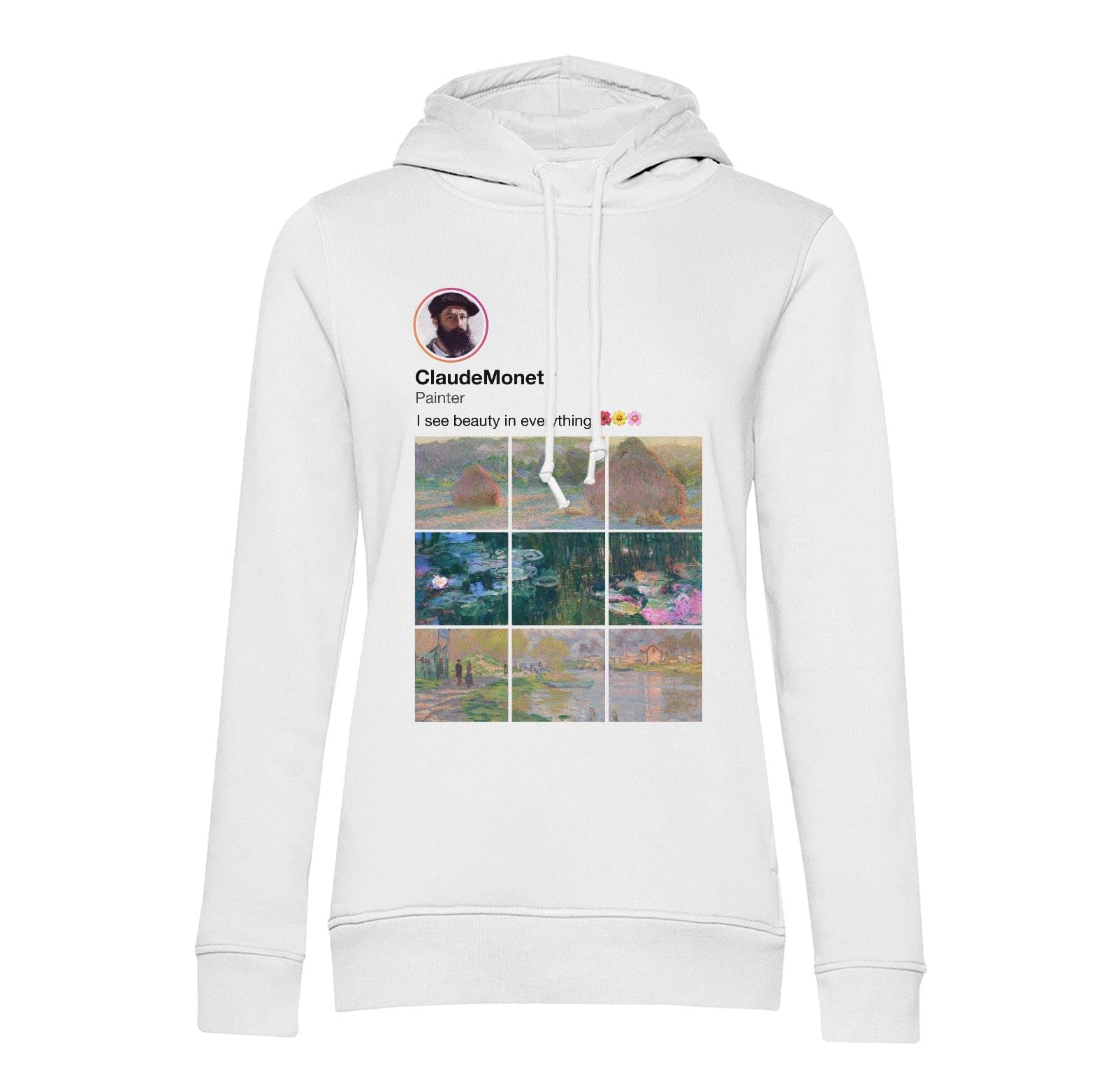 Sweat à capuche Claude Monet pour remplacer les sweats basiques - 2