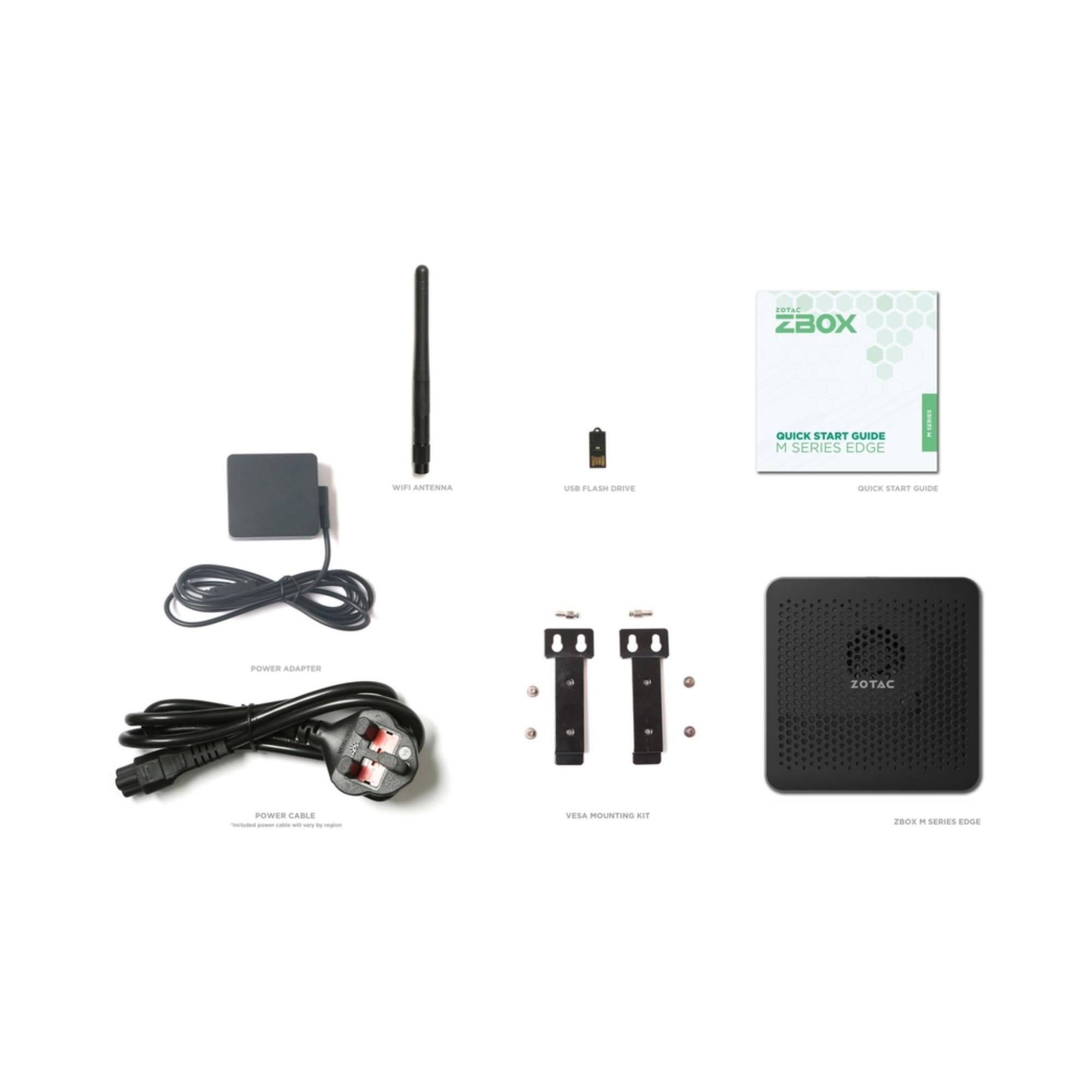 Zotac Zbox M Series Mi648 Edge - Barebone - MinI-Pc - 1 X Core I5 1340p / 1,9 Ghz - Ram 0gb - Intel Iris Xe Grafikkarte - WI-Fi 6, 1gbe, Bluetooth 5,