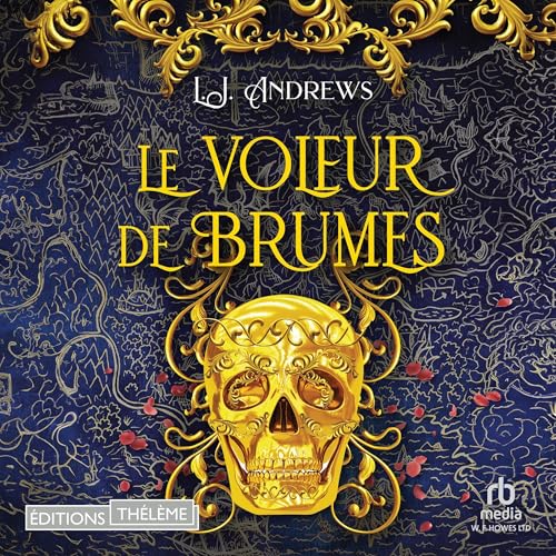La voleuse de brumes Audiolivro Por L.J. Andrews capa