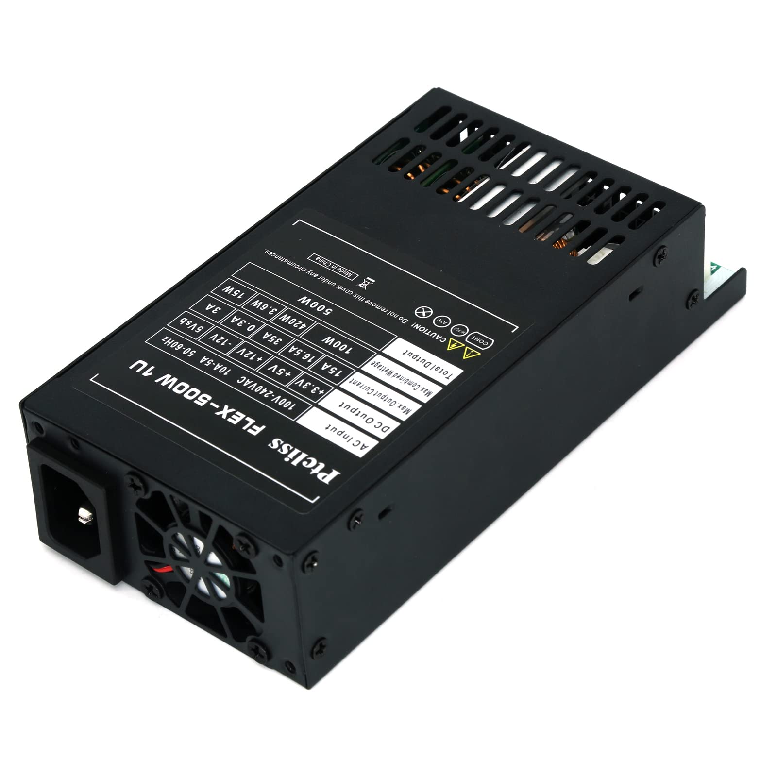 Amazon | Ptcliss 500W フルモジュラー 1U フレックス ATX 電源 80
