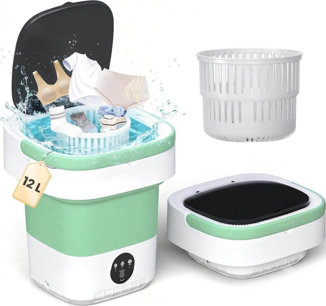 SeMi AuToMaTiC FoLdInG 9L SmAlL MiNi WaShInG MaChInE WiTh DrYeR DeEp CLeAnInG FoR UnDeRwEaR WaShINg MaChInE SeMi AuToMaTiC D1-picture-53