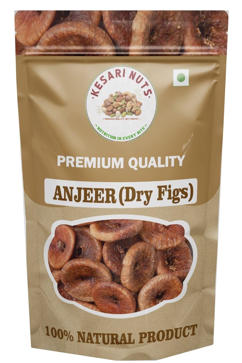Kesari Nuts Premium Afghani Anjeer - 500G | Dried Figs | Natural, Rich in Iron, Fibre & Vitamins Fig | Afghanistan Anjir Dry Fruit 49% off (B0CJCC9C3T) Amazon Price History, Amazon Price Tracker