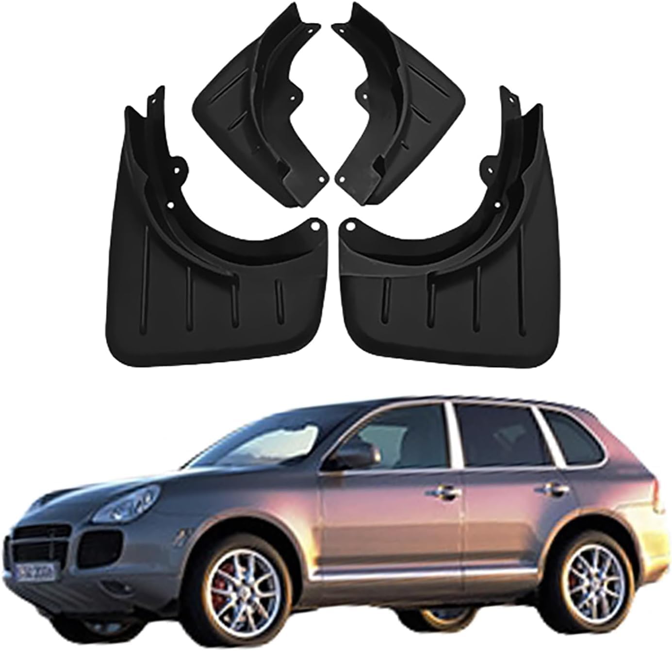 NYSLDSCO Mud Flaps for Porsche Cayenne 2006-2010