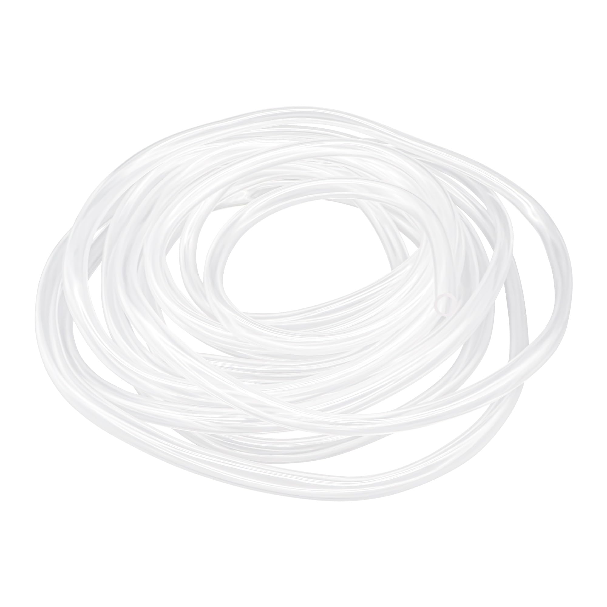 Lavmhab Clear Pvc Tube 12Mm Id X 15Mm Od 8M(26.2Ft) Vinyl Hose Pvc Tubing, Lightweight And Flexible Plastic Tubing Water Air Pipe