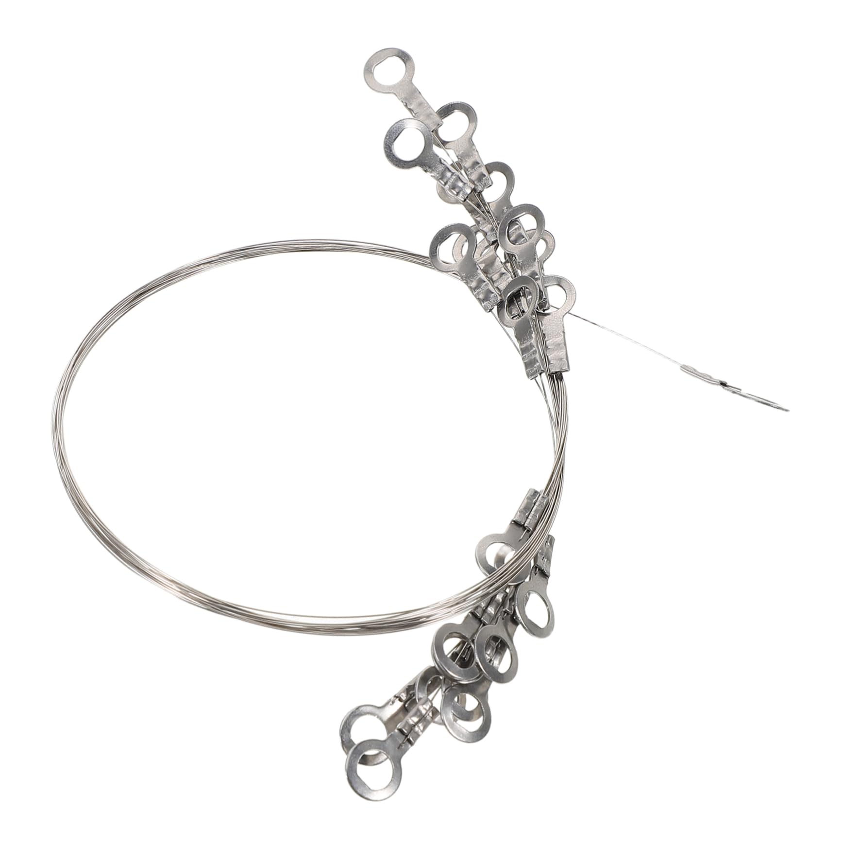 Alipis 12pcs Cake Divider Slicer Wires Professional Stainless Steel Cake Cutting Tool Easy to Replace for Home Bakers