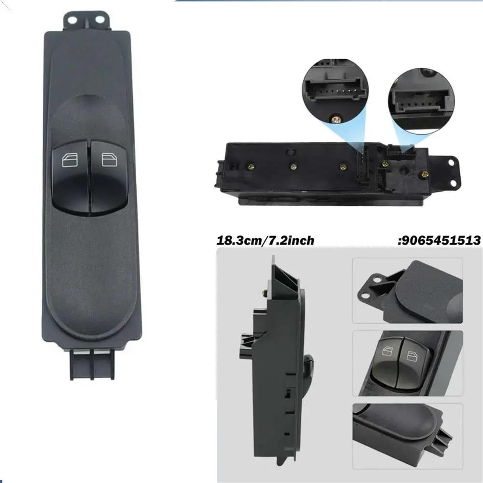 Mando Elevalunas Botonera Para Mercedes Para Benz Para Sprinter (2006-2017)